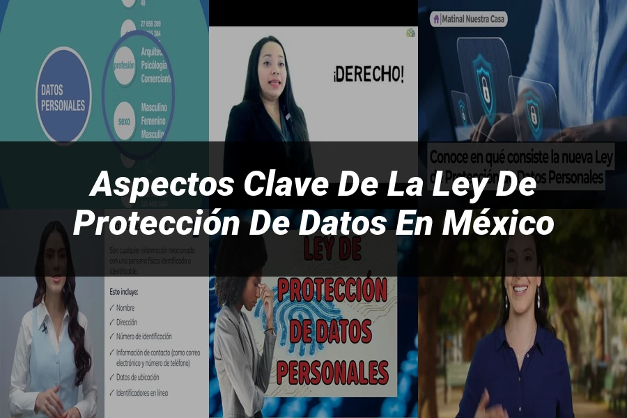 "Aspectos clave de la ley de protección de datos en México"