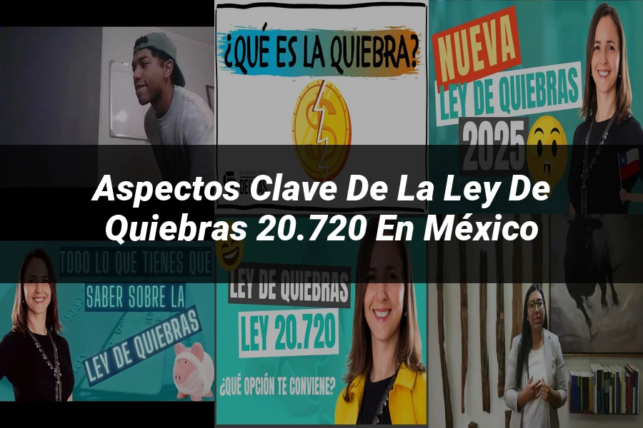 "Aspectos clave de la ley de quiebras 20.720 en México"