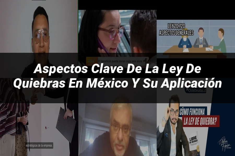 "Aspectos clave de la ley de quiebras en México y su aplicación"