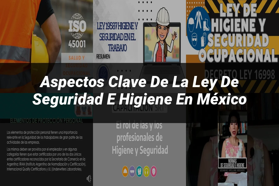 "Aspectos clave de la ley de seguridad e higiene en México"