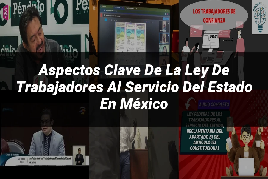 "Aspectos clave de la ley de trabajadores al servicio del estado en México"
