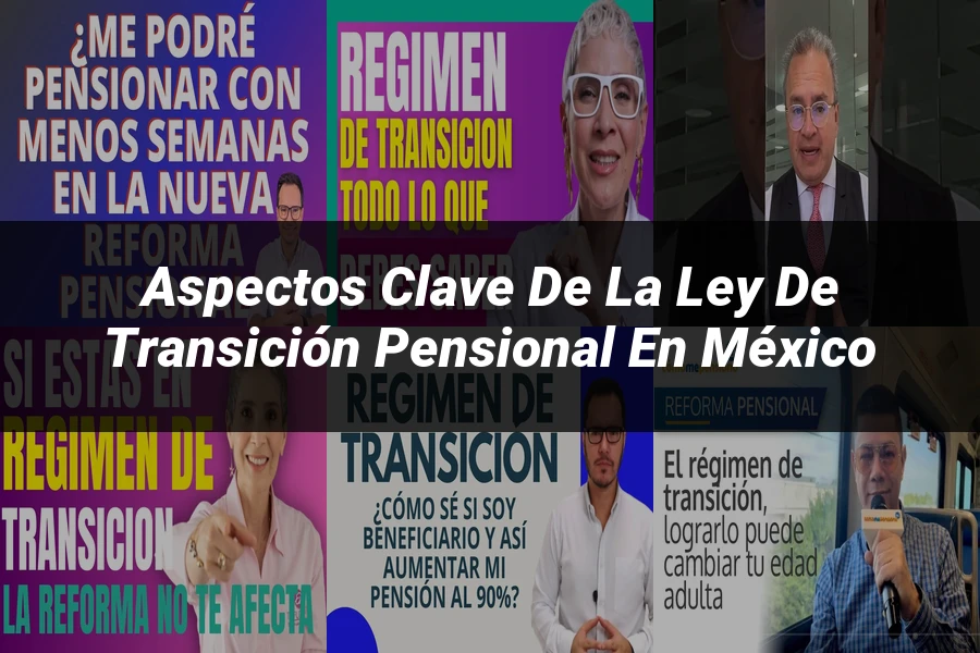 "Aspectos clave de la ley de transición pensional en México"