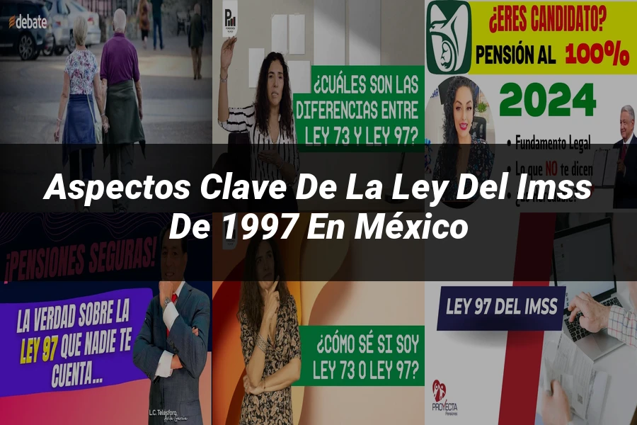 "Aspectos clave de la ley del IMSS de 1997 en México"