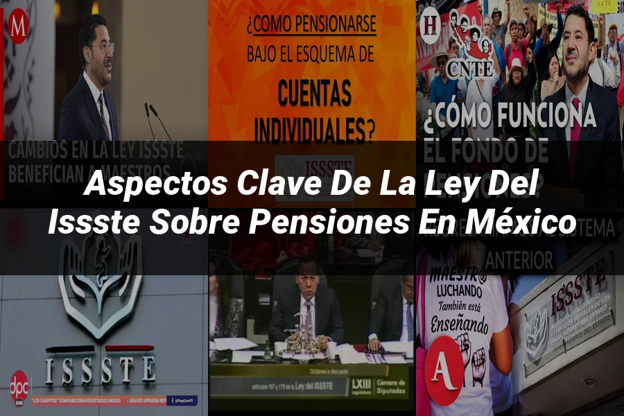 "Aspectos clave de la ley del issste sobre pensiones en México"