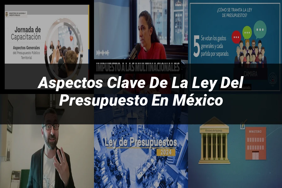 "Aspectos clave de la ley del presupuesto en México"