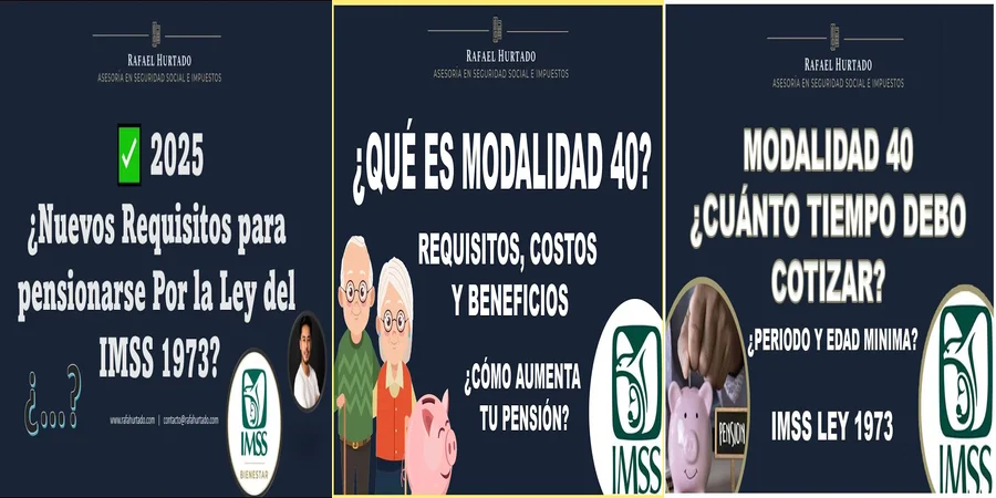 "Aspectos clave de la ley del seguro social modalidad 40 en México"