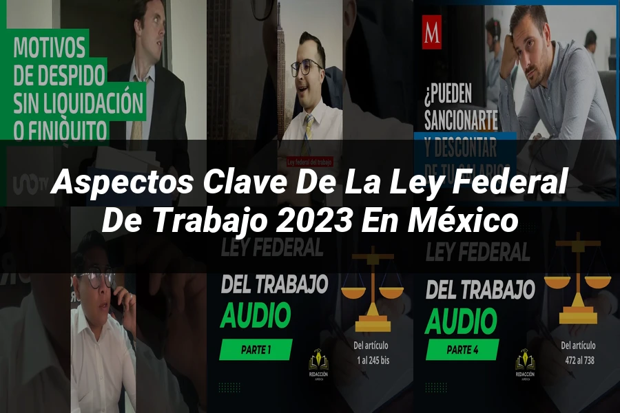 "Aspectos clave de la ley federal de trabajo 2023 en México"