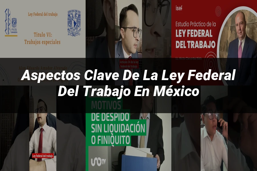 "Aspectos clave de la ley federal del trabajo en México"