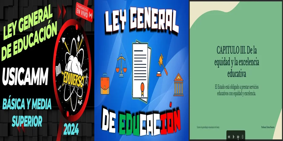 "Aspectos clave de la ley general de educación en México"