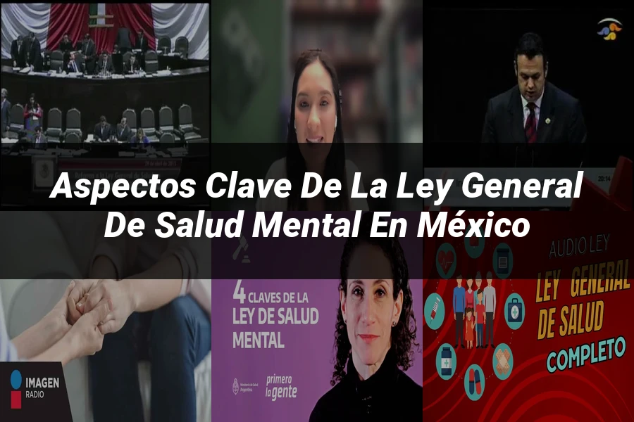 "Aspectos clave de la ley general de salud mental en México"