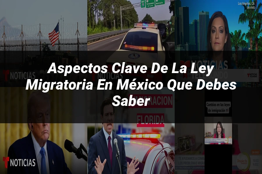 "Aspectos clave de la ley migratoria en México que debes saber"