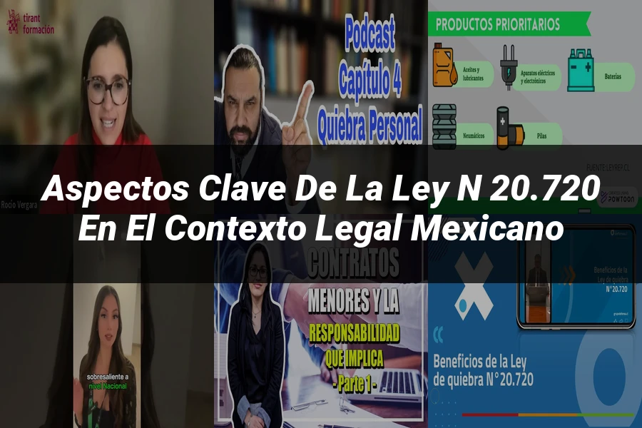 "Aspectos clave de la ley n 20.720 en el contexto legal mexicano"