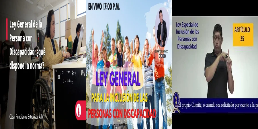 "Aspectos clave de la ley nacional de inclusión en México"