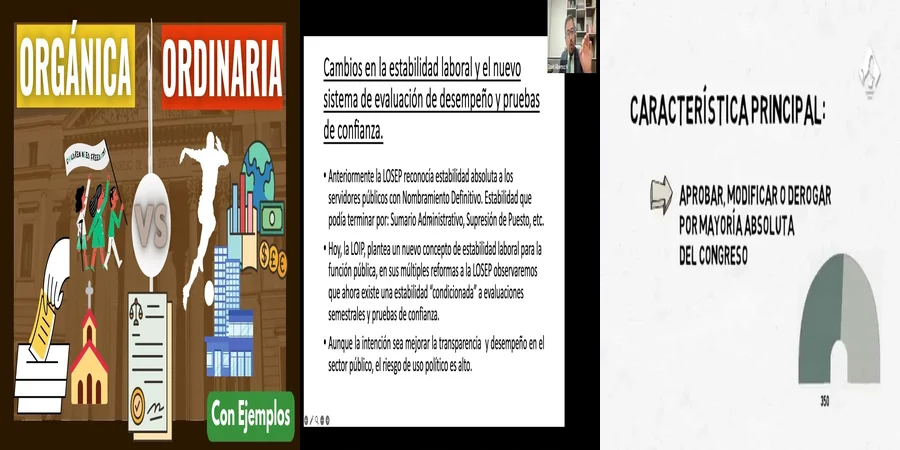 "Aspectos clave de la ley orgánica en el contexto mexicano"