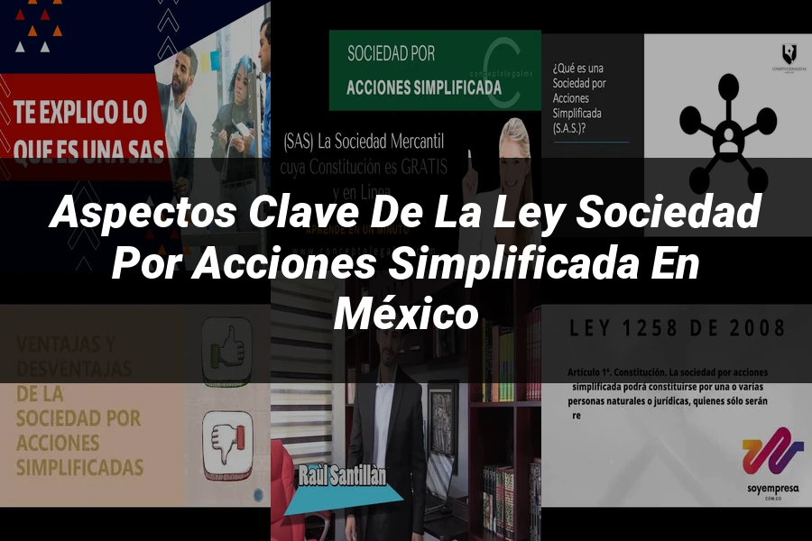 "Aspectos clave de la ley sociedad por acciones simplificada en México"