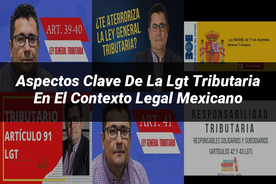 "Aspectos clave de la lgt tributaria en el contexto legal mexicano"