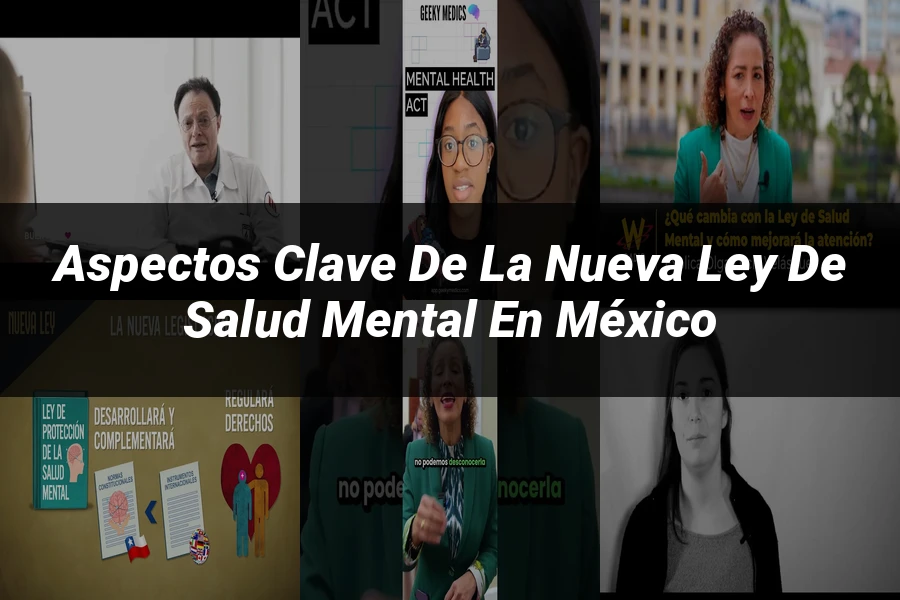 "Aspectos clave de la nueva ley de salud mental en México"
