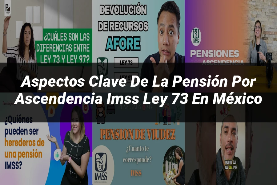 "Aspectos clave de la pensión por ascendencia IMSS ley 73 en México"