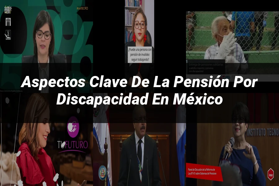"Aspectos clave de la pensión por discapacidad en México"
