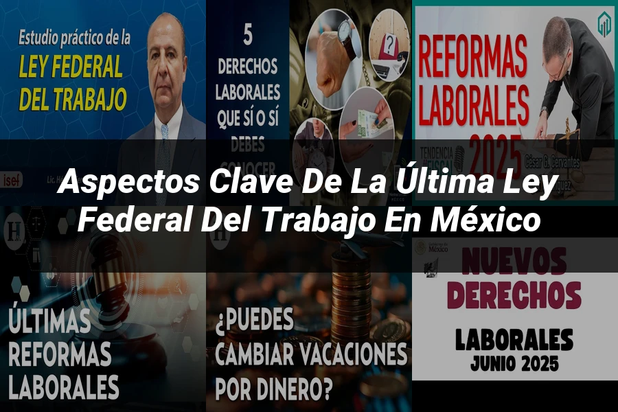 "Aspectos clave de la última ley federal del trabajo en México"