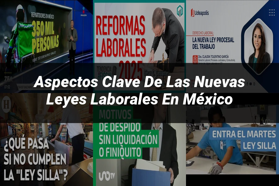 "Aspectos clave de las nuevas leyes laborales en México"