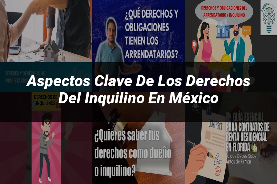 "Aspectos clave de los derechos del inquilino en México"