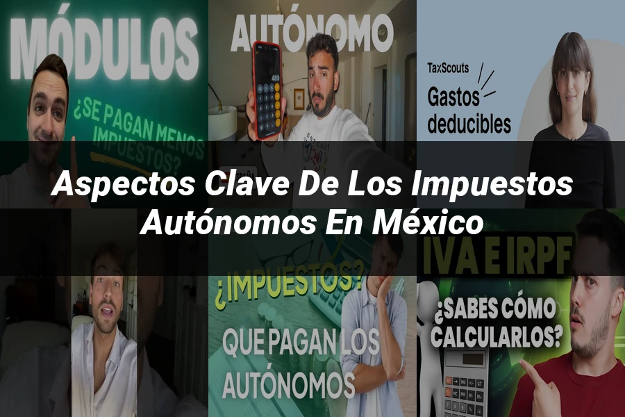 "Aspectos clave de los impuestos autónomos en México"