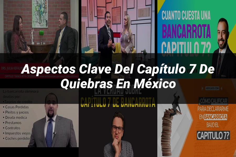 "Aspectos clave del capítulo 7 de quiebras en México"
