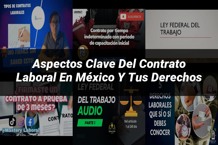 "Aspectos clave del contrato laboral en México y tus derechos"