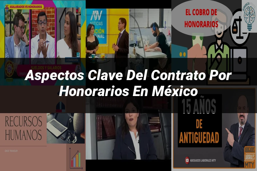 "Aspectos clave del contrato por honorarios en México"