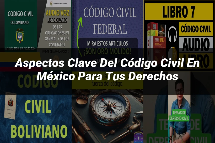 "Aspectos clave del código civil en México para tus derechos"