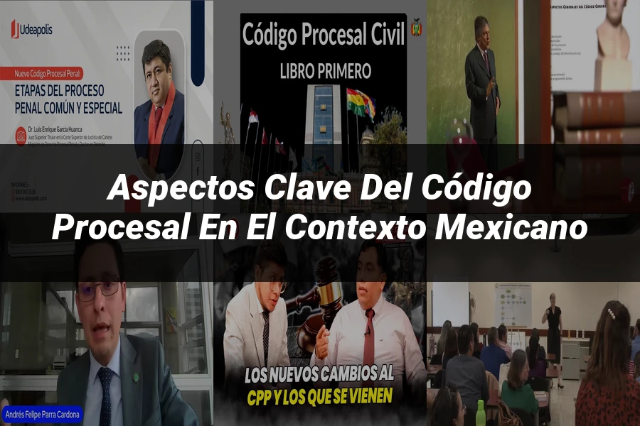 "Aspectos clave del código procesal en el contexto mexicano"