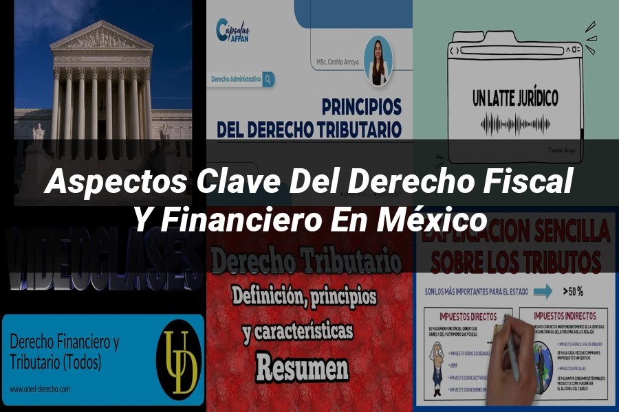 "Aspectos clave del derecho fiscal y financiero en México"