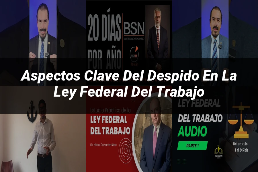 "Aspectos clave del despido en la Ley Federal del Trabajo"
