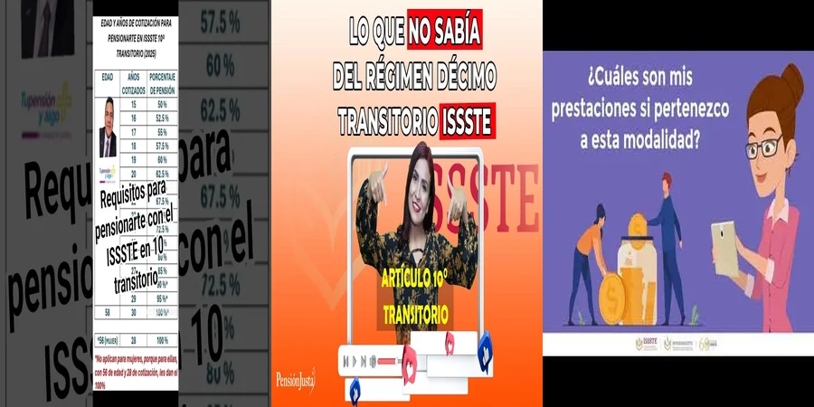 "Aspectos clave del décimo transitorio en pensiones del ISSSTE"