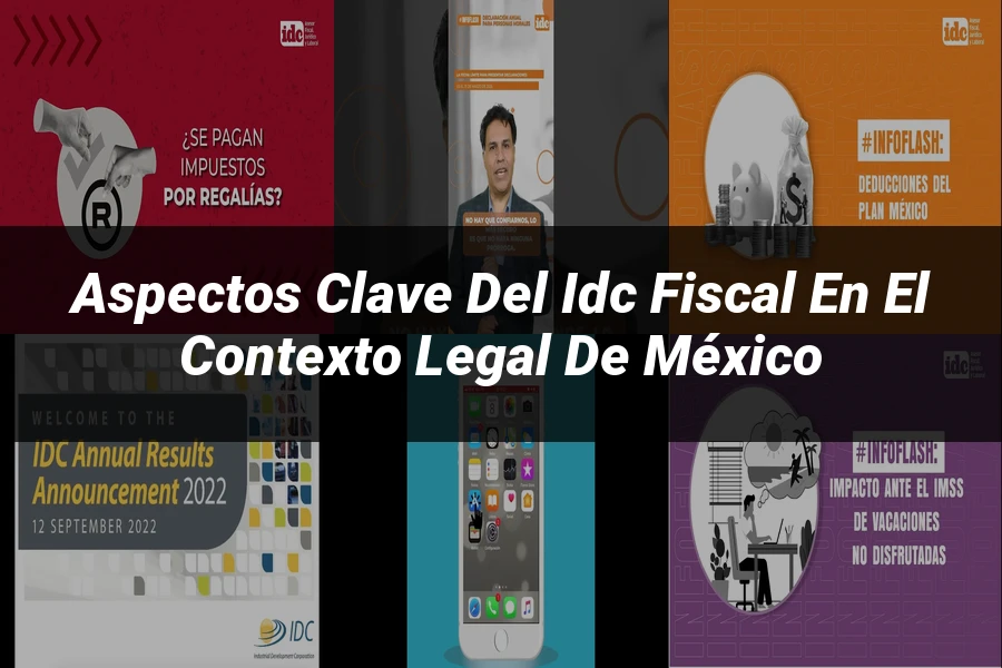 "Aspectos clave del idc fiscal en el contexto legal de México"