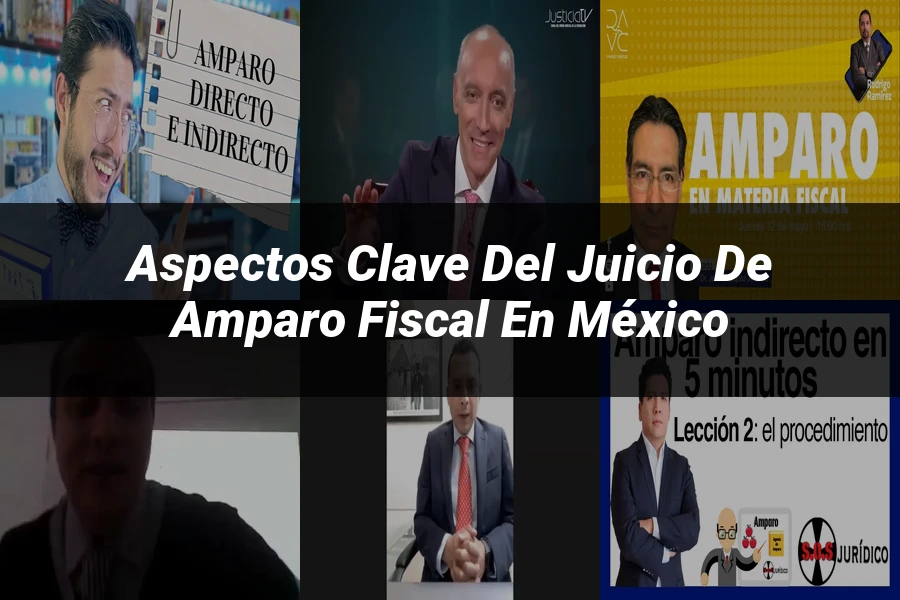 "Aspectos clave del juicio de amparo fiscal en México"