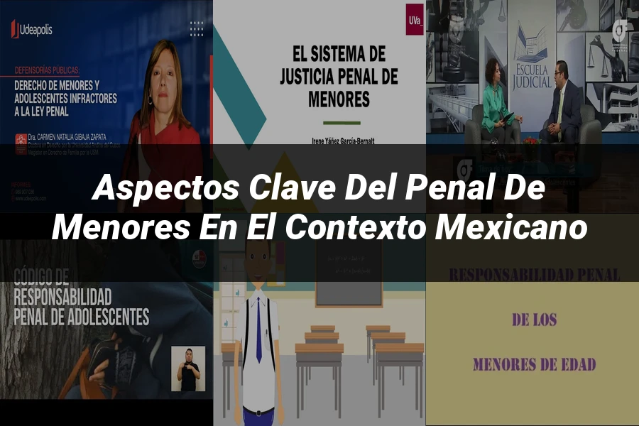 "Aspectos clave del penal de menores en el contexto mexicano"