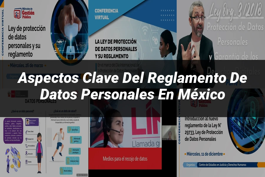 "Aspectos clave del reglamento de datos personales en México"