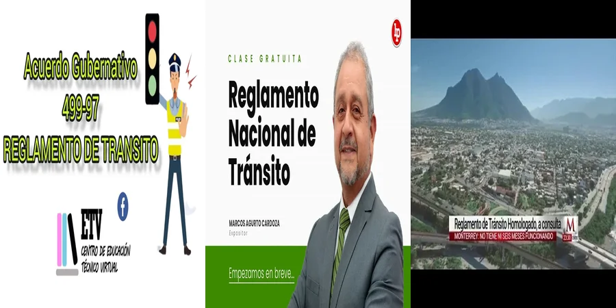 "Aspectos clave del reglamento de tránsito en México"