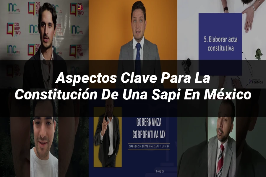 "Aspectos clave para la constitución de una SAPI en México"
