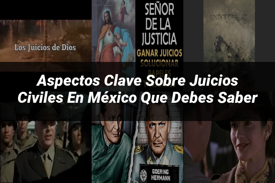 "Aspectos clave sobre juicios civiles en México que debes saber"