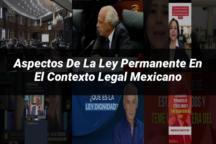 "Aspectos de la Ley Permanente en el Contexto Legal Mexicano"