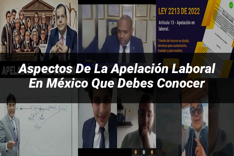 "Aspectos de la apelación laboral en México que debes conocer"