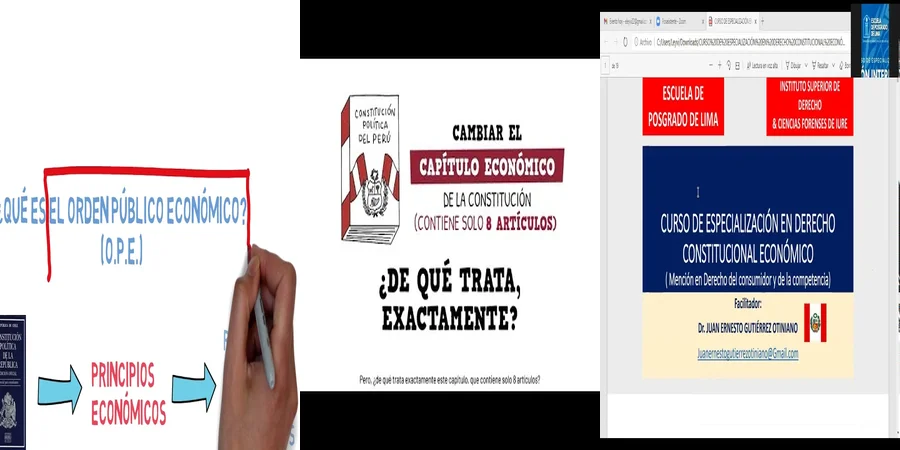 "Aspectos de la economía constitucional en el marco legal mexicano"