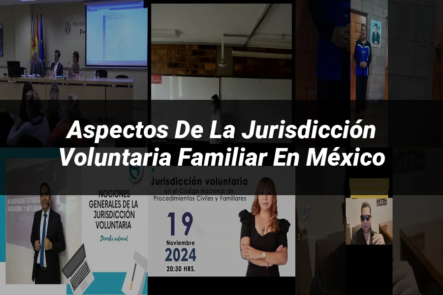 "Aspectos de la jurisdicción voluntaria familiar en México"
