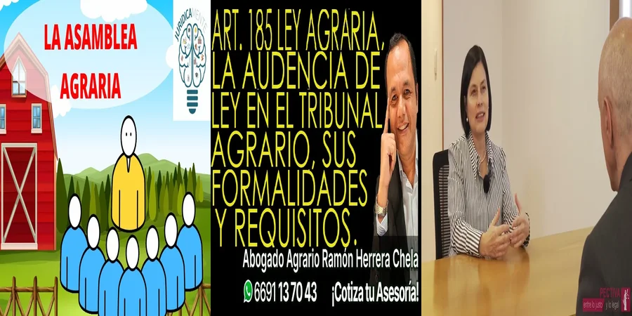 "Aspectos de la ley agraria y su jurisprudencia en México"