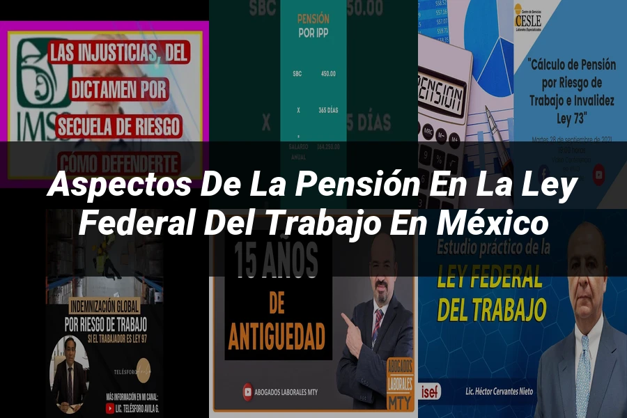 "Aspectos de la pensión en la ley federal del trabajo en México"