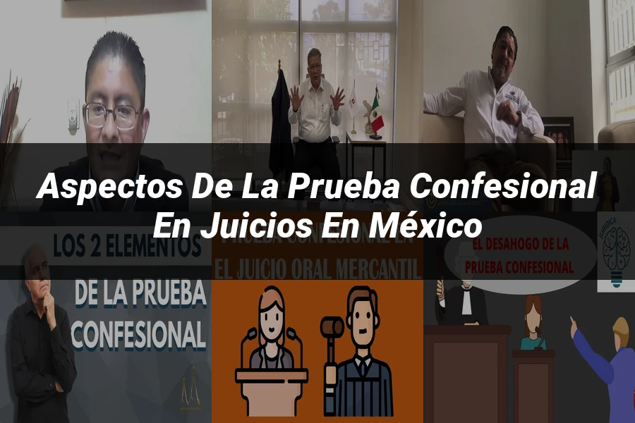 "Aspectos de la prueba confesional en juicios en México"