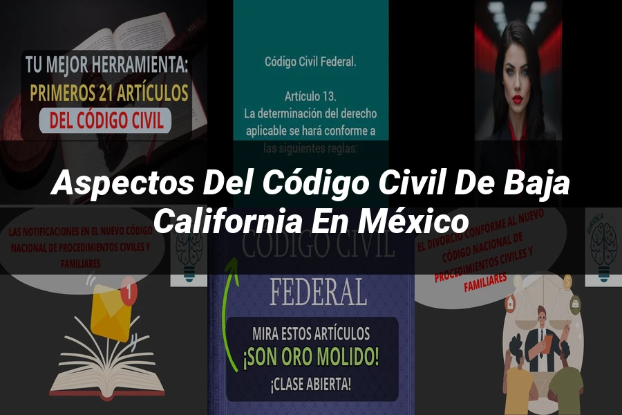 "Aspectos del Código Civil de Baja California en México"